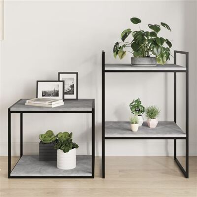 vidaXL - 873476 - Gris béton - Tablettes d’étagère - Publicité vidaXL - 873476 - Gris béton - Tablettes d’étagère - Publicité