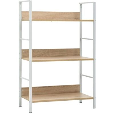 Non communiqué vidaXL Bibliothèque à 3 niveaux chêne 60x27,6x90,5cm bois d'ingénierie288221 Brun - Publicité Non communiqué vidaXL Bibliothèque à 3 niveaux chêne 60x27,6x90,5cm bois d'ingénierie288221 Brun - Publicité
