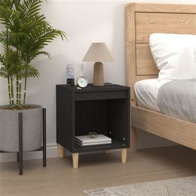 Non communiqué vidaXL Table de chevet Noir 40x35x50 cm Bois d’ingénierie821860 Noir - Publicité Non communiqué vidaXL Table de chevet Noir 40x35x50 cm Bois d’ingénierie821860 Noir - Publicité
