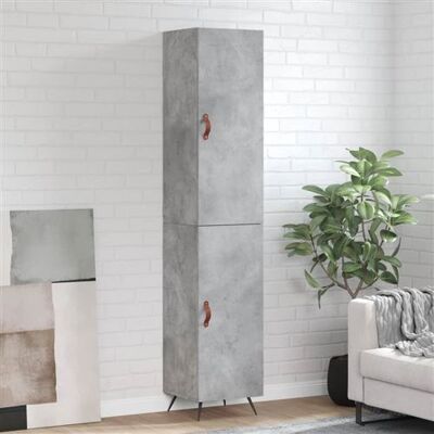 Non communiqué vidaXL Buffet haut Gris béton 34,5x34x180 cm Bois d'ingénierie3198765 Gris - Publicité Non communiqué vidaXL Buffet haut Gris béton 34,5x34x180 cm Bois d'ingénierie3198765 Gris - Publicité