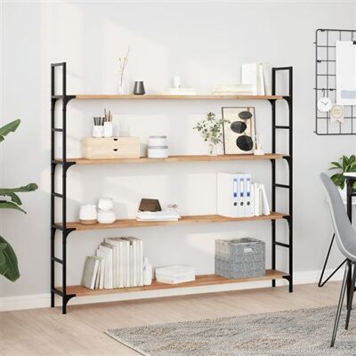 Non communiqué vidaXL Étagères flottantes 4 pcs 160x20x2 cm acacia massif à l'huile, étagère murale, planche d'étagère, étagère murale de salle de bain Marron - Publicité Non communiqué vidaXL Étagères flottantes 4 pcs 160x20x2 cm acacia massif à l'huile, étagère murale, planche d'étagère, étagère murale de salle de bain Marron - Publicité