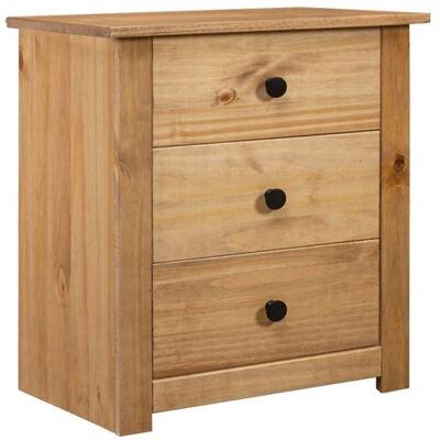 Non communiqué Table de chevet 46x40x57 cm Pin Gamme Panama naturel - Publicité Non communiqué Table de chevet 46x40x57 cm Pin Gamme Panama naturel - Publicité