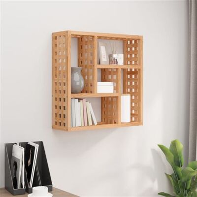 Non communiqué vidaXL Étagère Murale, Armoire Suspendue avec 5 Compartiments, Meuble de Rangement Salon Chambre à Coucher Salle de Bain, Bois Massif de Noyer 350369 Marron - Publicité Non communiqué vidaXL Étagère Murale, Armoire Suspendue avec 5 Compartiments, Meuble de Rangement Salon Chambre à Coucher Salle de Bain, Bois Massif de Noyer 350369 Marron - Publicité