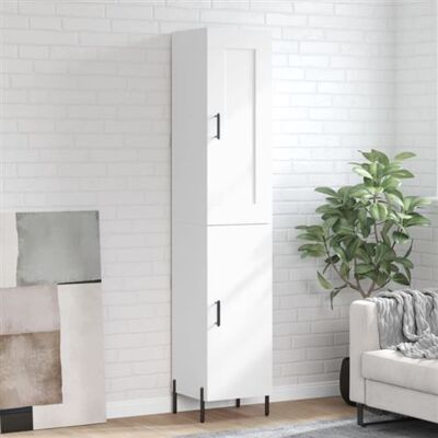 Non communiqué vidaXL Buffet haut Blanc 34,5x34x180 cm Bois d'ingénierie3200137 Blanc - Publicité Non communiqué vidaXL Buffet haut Blanc 34,5x34x180 cm Bois d'ingénierie3200137 Blanc - Publicité