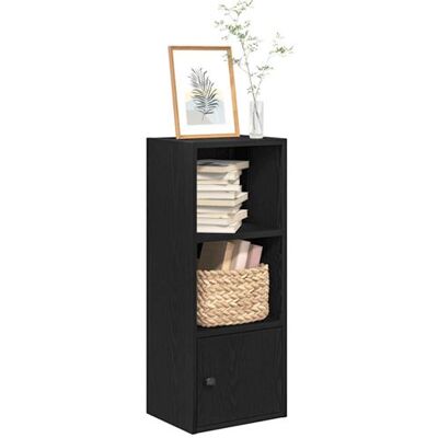 Non communiqué Bibliothèque chêne noir 31x24x77 cm bois d ingénierie Noir - Publicité Non communiqué Bibliothèque chêne noir 31x24x77 cm bois d ingénierie Noir - Publicité
