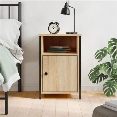 Non communiqué vidaXL Table de Chevet, Armoire de Nuit avec Rangement, Armoire de Lit, Table de Nuit Chambre, Industriel, Chêne Sonoma Bois d'Ingénierie Marron - Publicité Non communiqué vidaXL Table de Chevet, Armoire de Nuit avec Rangement, Armoire de Lit, Table de Nuit Chambre, Industriel, Chêne Sonoma Bois d'Ingénierie Marron - Publicité