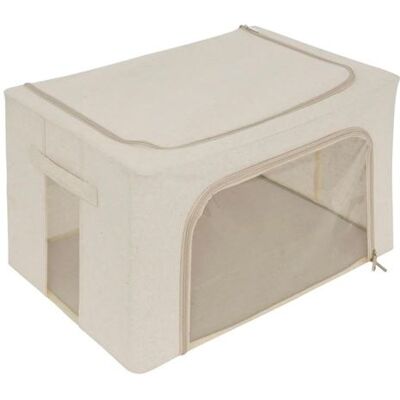 Sac de rangement à double ouverture Dressy + 5FIVE - 60x40 cm - Publicité Sac de rangement à double ouverture Dressy + 5FIVE - 60x40 cm - Publicité