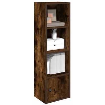 Non communiqué Bibliothèque chêne fumé 31x24x102 cm bois d ingénierie Marron - Publicité Non communiqué Bibliothèque chêne fumé 31x24x102 cm bois d ingénierie Marron - Publicité