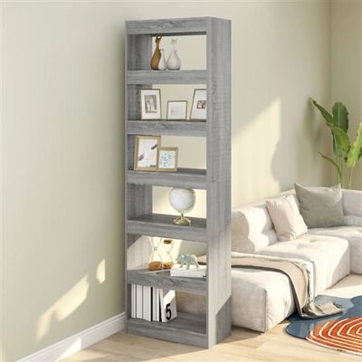 Non communiqué vidaXL Bibliothèque/Séparateur de pièce Sonoma gris 60x30x198 cm813612 Gris - Publicité Non communiqué vidaXL Bibliothèque/Séparateur de pièce Sonoma gris 60x30x198 cm813612 Gris - Publicité