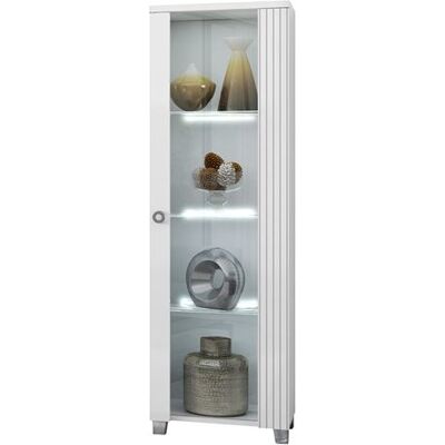 Non communiqué Vitrine 1 Porte Droite Laquée Blanche avec Leds - MARIKA - ALTOBUY Blanc - Publicité Non communiqué Vitrine 1 Porte Droite Laquée Blanche avec Leds - MARIKA - ALTOBUY Blanc - Publicité