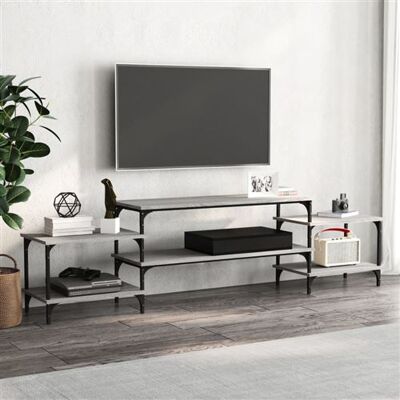 Non communiqué vidaXL Meuble TV sonoma gris 197x35x52 cm Bois d'ingénierie826328 Gris - Publicité Non communiqué vidaXL Meuble TV sonoma gris 197x35x52 cm Bois d'ingénierie826328 Gris - Publicité