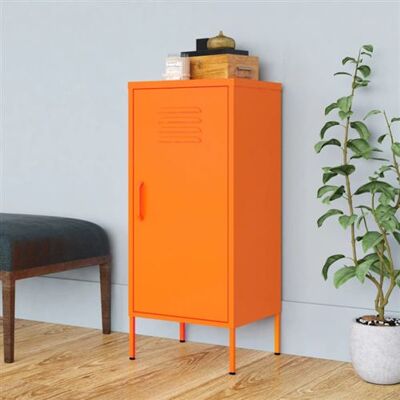 Non communiqué Armoire de rangement Orange 42,5x35x101,5 cm Acier orange - Publicité Non communiqué Armoire de rangement Orange 42,5x35x101,5 cm Acier orange - Publicité