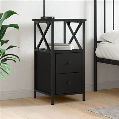 Non communiqué vidaXL Table de chevet noir 34x35,5x70 cm bois d’ingénierie825943 Noir - Publicité Non communiqué vidaXL Table de chevet noir 34x35,5x70 cm bois d’ingénierie825943 Noir - Publicité