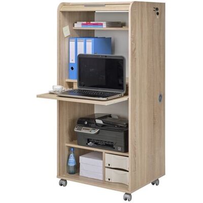 Non communiqué Armoire Informatique Mobile Chêne 2 Tiroirs 5 Niches L 65.2 H 139.9 P 53.1 cm - Drapeau Suisse 650 - L 65.2 x l 53.1 x H 139.2 cm marron - Publicité Non communiqué Armoire Informatique Mobile Chêne 2 Tiroirs 5 Niches L 65.2 H 139.9 P 53.1 cm - Drapeau Suisse 650 - L 65.2 x l 53.1 x H 139.2 cm marron - Publicité