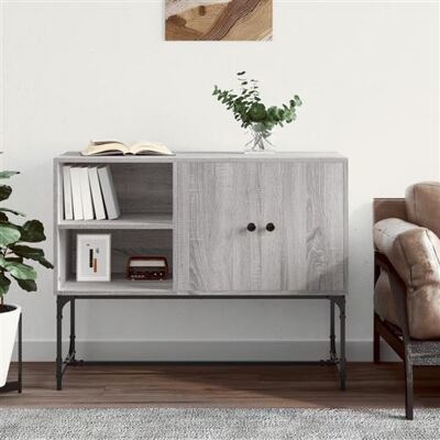 Non communiqué vidaXL Buffet sonoma gris 100x40x79,5 cm bois d'ingénierie831821 Gris - Publicité Non communiqué vidaXL Buffet sonoma gris 100x40x79,5 cm bois d'ingénierie831821 Gris - Publicité