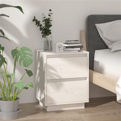 Non communiqué vidaXL Table de chevet Blanc 40x35x50 cm Bois de pin solide813317 Blanc - Publicité Non communiqué vidaXL Table de chevet Blanc 40x35x50 cm Bois de pin solide813317 Blanc - Publicité
