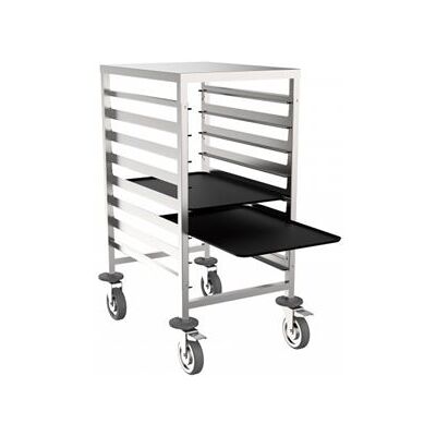 Chariot Pâtissier en Acier Inoxydable Renforcé - Distform - Publicité Chariot Pâtissier en Acier Inoxydable Renforcé - Distform - Publicité
