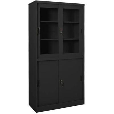 Non communiqué Armoire de bureau et porte coulissante Anthracite 90x40x180 cm Anthracite - Publicité Non communiqué Armoire de bureau et porte coulissante Anthracite 90x40x180 cm Anthracite - Publicité