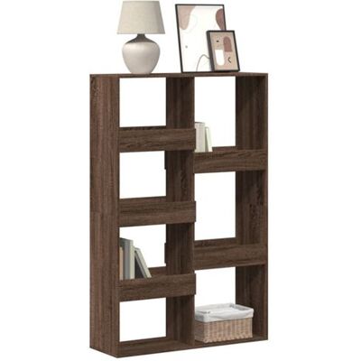 Non communiqué Bibliothèque chêne marron 100x33x155,5 cm bois d ingénierie Marron - Publicité Non communiqué Bibliothèque chêne marron 100x33x155,5 cm bois d ingénierie Marron - Publicité