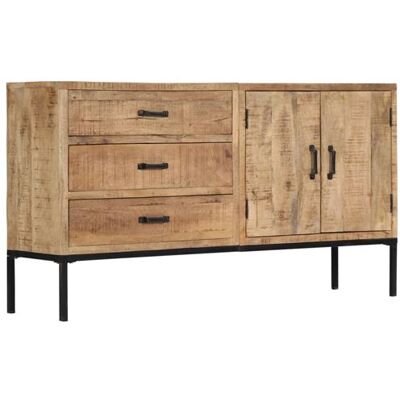 Non communiqué vidaXL Buffet 140x35x75 cm Bois de manguier massif Brun - Publicité Non communiqué vidaXL Buffet 140x35x75 cm Bois de manguier massif Brun - Publicité