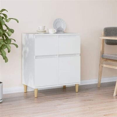 Non communiqué Buffet Blanc 60x35x70 cm Bois d ingénierie Blanc - Publicité Non communiqué Buffet Blanc 60x35x70 cm Bois d ingénierie Blanc - Publicité
