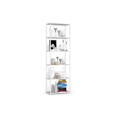 Non communiqué Étagère murale industrielle AKORD Blanche 60 cm façade Blanche 6 étagères 60x32x192 cm Blanc - Publicité Non communiqué Étagère murale industrielle AKORD Blanche 60 cm façade Blanche 6 étagères 60x32x192 cm Blanc - Publicité