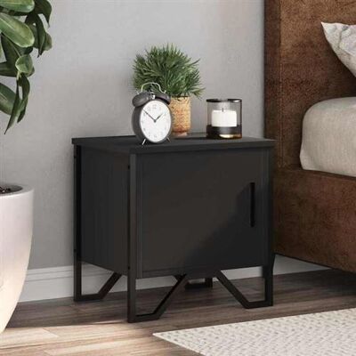 Non communiqué vidaXL Tables de chevet 2 pcs Noir 40 x 30 x 40 cm Aggloméré, table d'appoint, armoire de lit, table d'appoint pour la 848515 Noir - Publicité Non communiqué vidaXL Tables de chevet 2 pcs Noir 40 x 30 x 40 cm Aggloméré, table d'appoint, armoire de lit, table d'appoint pour la 848515 Noir - Publicité