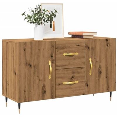 Non communiqué vidaXL Buffet chêne artisanal 100x36x60 cm bois d'ingénierie, meuble de rangement, meuble de rangement de cuisine, meuble de 857317 Marron - Publicité Non communiqué vidaXL Buffet chêne artisanal 100x36x60 cm bois d'ingénierie, meuble de rangement, meuble de rangement de cuisine, meuble de 857317 Marron - Publicité