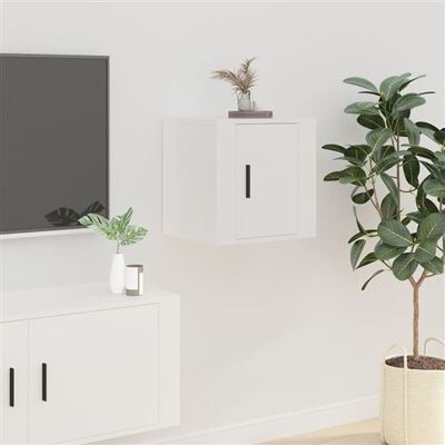 Non communiqué vidaXL Meuble TV mural Blanc 40x34,5x40 cm816640 Blanc - Publicité Non communiqué vidaXL Meuble TV mural Blanc 40x34,5x40 cm816640 Blanc - Publicité
