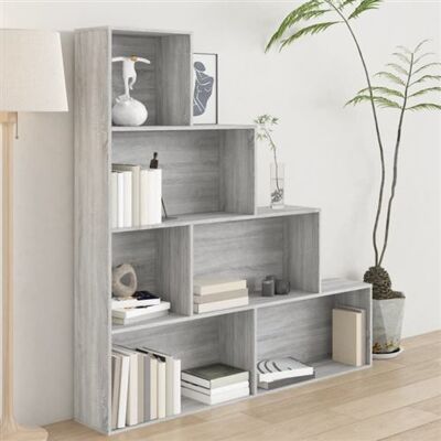 Non communiqué Armoire à livres Sonoma gris 155x24x160 cm sonoma gris - Publicité Non communiqué Armoire à livres Sonoma gris 155x24x160 cm sonoma gris - Publicité