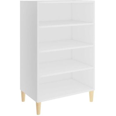 Non communiqué vidaXL Buffet Blanc 57x35x90 cm Aggloméré Blanc - Publicité Non communiqué vidaXL Buffet Blanc 57x35x90 cm Aggloméré Blanc - Publicité