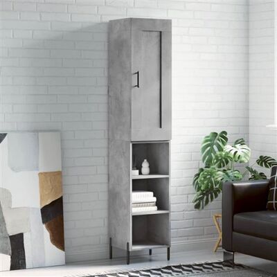 Non communiqué vidaXL Buffet Haut, Armoire de Rangement avec Pieds, Meuble de Rangement, Organisateur Salon Salle de Séjour, Moderne, Gris Béton Bois d'Ingénierie 3200333 Gris - Publicité Non communiqué vidaXL Buffet Haut, Armoire de Rangement avec Pieds, Meuble de Rangement, Organisateur Salon Salle de Séjour, Moderne, Gris Béton Bois d'Ingénierie 3200333 Gris - Publicité