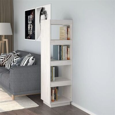 Non communiqué vidaXL Bibliothèque/Séparateur de pièce Blanc 40x35x135 cm Pin massif810850 Blanc - Publicité Non communiqué vidaXL Bibliothèque/Séparateur de pièce Blanc 40x35x135 cm Pin massif810850 Blanc - Publicité