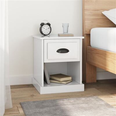 Non communiqué vidaXL Table de chevet blanc brillant 39x39x47,5 cm Bois d’ingénierie816132 Blanc - Publicité Non communiqué vidaXL Table de chevet blanc brillant 39x39x47,5 cm Bois d’ingénierie816132 Blanc - Publicité