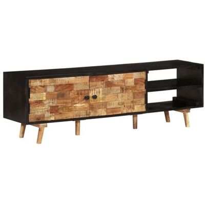 vidaXL - Mango Acacia - Marron - 140x30x45 - Support TV - Publicité vidaXL - Mango Acacia - Marron - 140x30x45 - Support TV - Publicité