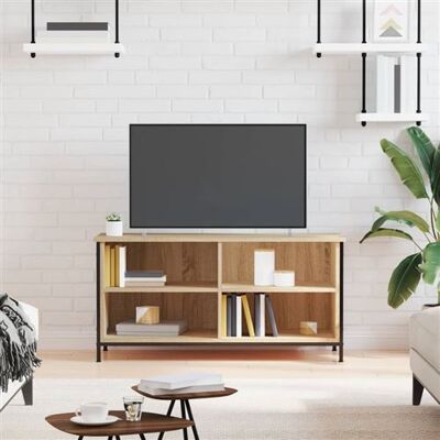 Non communiqué vidaXL Tv-meubel 100x40x50 cm bewerkt hout sonoma eikenkleurig832774 Marron - Publicité Non communiqué vidaXL Tv-meubel 100x40x50 cm bewerkt hout sonoma eikenkleurig832774 Marron - Publicité