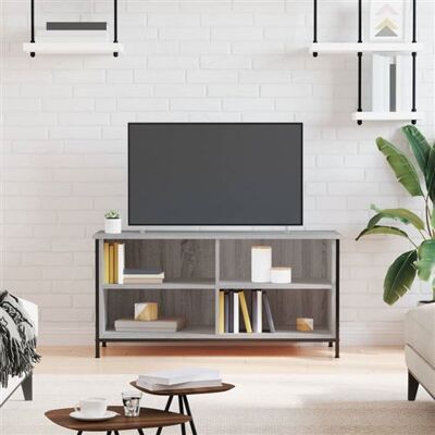 Non communiqué vidaXL Meuble TV Sonoma gris 100x40x50 cm Bois d'ingénierie832776 Gris - Publicité Non communiqué vidaXL Meuble TV Sonoma gris 100x40x50 cm Bois d'ingénierie832776 Gris - Publicité