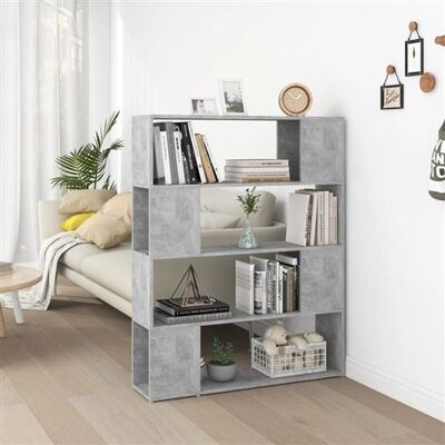 Non communiqué vidaXL Bibliothèque/Séparateur de pièce Gris béton 100x24x124 cm809192 Gris - Publicité Non communiqué vidaXL Bibliothèque/Séparateur de pièce Gris béton 100x24x124 cm809192 Gris - Publicité