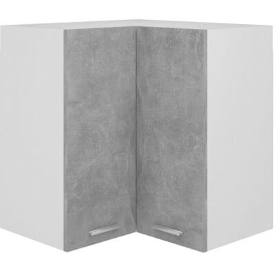 vidaXL Armoire d'angle en Béton Gris - Meubles de Cuisine - Publicité vidaXL Armoire d'angle en Béton Gris - Meubles de Cuisine - Publicité