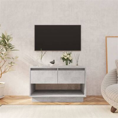 Non communiqué Meuble TV gris béton 70x41x44 cm bois d ingénierie Gris - Publicité Non communiqué Meuble TV gris béton 70x41x44 cm bois d ingénierie Gris - Publicité