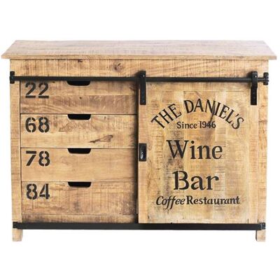 Non communiqué Meuble de Rangement en Manguier Motif "Wine Bar" - POPPY - ALTOBUY Bois - Publicité Non communiqué Meuble de Rangement en Manguier Motif "Wine Bar" - POPPY - ALTOBUY Bois - Publicité