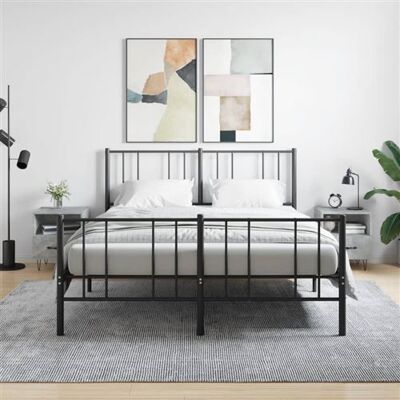 Non communiqué vidaXL Tables de chevet 2pcs gris béton 40x35x47,5cm bois d’ingénierie827429 Gris - Publicité Non communiqué vidaXL Tables de chevet 2pcs gris béton 40x35x47,5cm bois d’ingénierie827429 Gris - Publicité