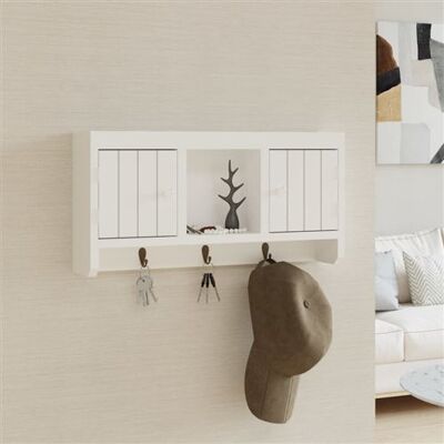 Non communiqué vidaXL Sleutelkastje 40x8,5x20 cm bewerkt hout en staal wit350631 Blanc - Publicité Non communiqué vidaXL Sleutelkastje 40x8,5x20 cm bewerkt hout en staal wit350631 Blanc - Publicité