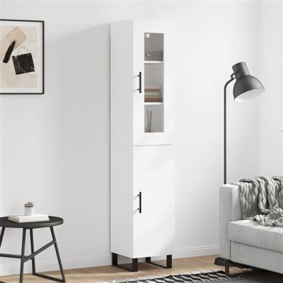 Non communiqué vidaXL Buffet haut Blanc 34,5x34x180 cm Bois d'ingénierie3199193 Blanc - Publicité Non communiqué vidaXL Buffet haut Blanc 34,5x34x180 cm Bois d'ingénierie3199193 Blanc - Publicité