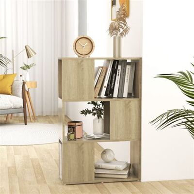 Non communiqué Bibliothèque Séparateur de pièce Chêne Sonoma 60x24x94 cm Brun - Publicité Non communiqué Bibliothèque Séparateur de pièce Chêne Sonoma 60x24x94 cm Brun - Publicité