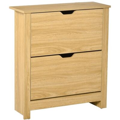 Non communiqué Armoire à chaussures 2 portes abattantes 2 compartiments panneaux particules aspect bois Beige - Publicité Non communiqué Armoire à chaussures 2 portes abattantes 2 compartiments panneaux particules aspect bois Beige - Publicité
