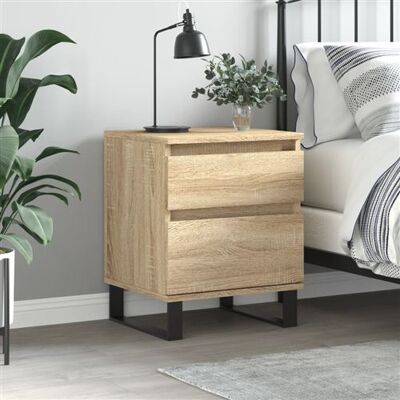 Non communiqué vidaXL Table de chevet chêne sonoma 40x35x50 cm bois d’ingénierie Marron - Publicité Non communiqué vidaXL Table de chevet chêne sonoma 40x35x50 cm bois d’ingénierie Marron - Publicité