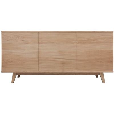 Non communiqué Buffet PIROTAIS chêne naturel massif 2 tiroirs 3 portes - 180L x 48P - Publicité Non communiqué Buffet PIROTAIS chêne naturel massif 2 tiroirs 3 portes - 180L x 48P - Publicité