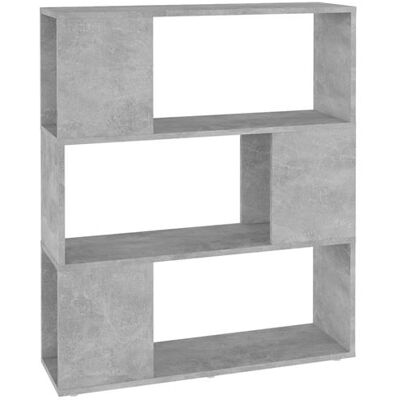 Non communiqué vidaXL Bibliothèque/Séparateur de pièce Gris béton 80x24x94 cm Gris - Publicité Non communiqué vidaXL Bibliothèque/Séparateur de pièce Gris béton 80x24x94 cm Gris - Publicité
