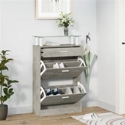 vidaXL Modèle 957268 Armoire à Chaussures - Design Moderne - Publicité vidaXL Modèle 957268 Armoire à Chaussures - Design Moderne - Publicité